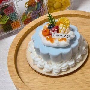 Handmade Miniature Cake – Mystery Artisan Treat (Non-Edible)