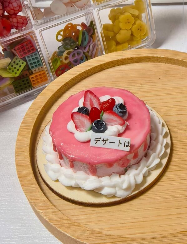 510d3abab06cac1d7d0816da3dbfbcba Handmade Miniature Cake – Mystery Artisan Treat (Non-Edible)