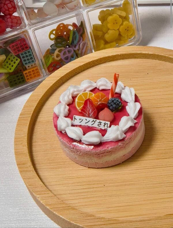 b23a6ebdf50b077d926b5ba6d181a9f4 Handmade Miniature Cake – Mystery Artisan Treat (Non-Edible)