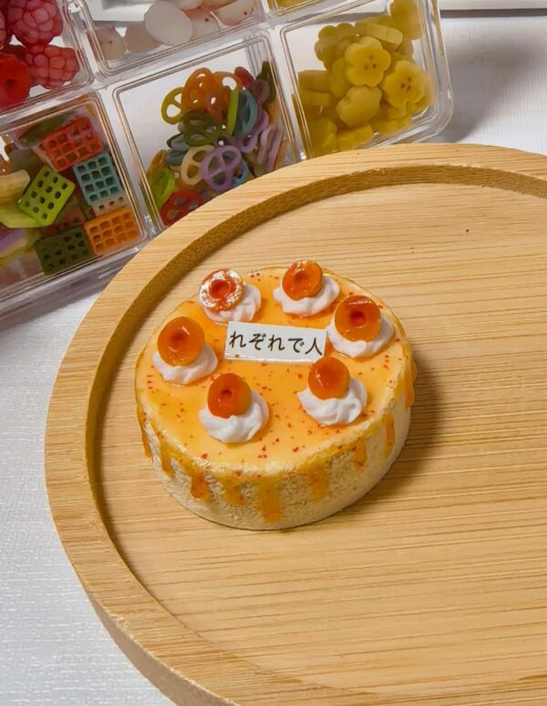 e80589bd0b0b340d7c3566959a4a43e2 Handmade Miniature Cake – Mystery Artisan Treat (Non-Edible)