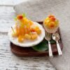 Handmade Miniature Dessert - Tropical Mango Bliss Jelly Cup (Non-Edible)