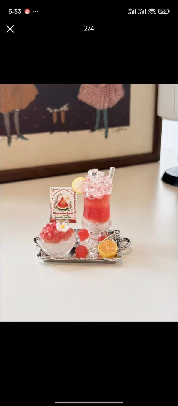Pastel Whisper Sparkling Soda & Shaved Ice Set (Non-Edible)