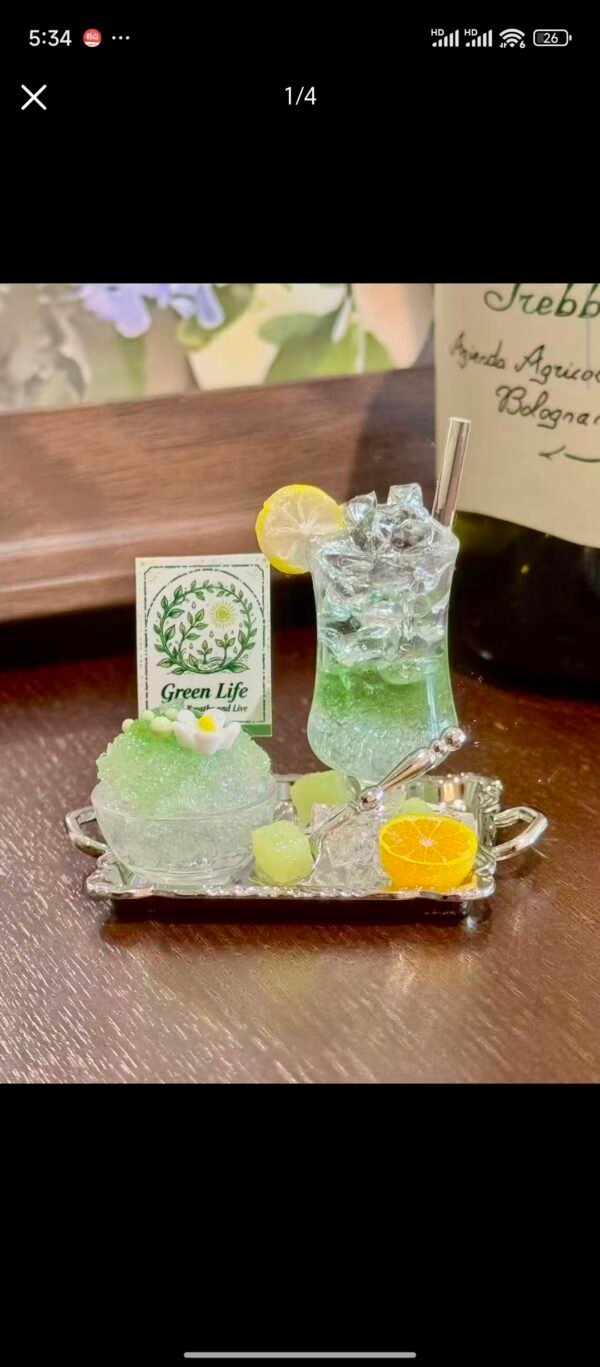 Pastel Whisper Sparkling Soda & Shaved Ice Set (Non-Edible)