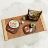 Handmade Miniature Dessert - Oriental Zen Tea Ceremony & Courtyard Pastry Set (Non-Edible)
