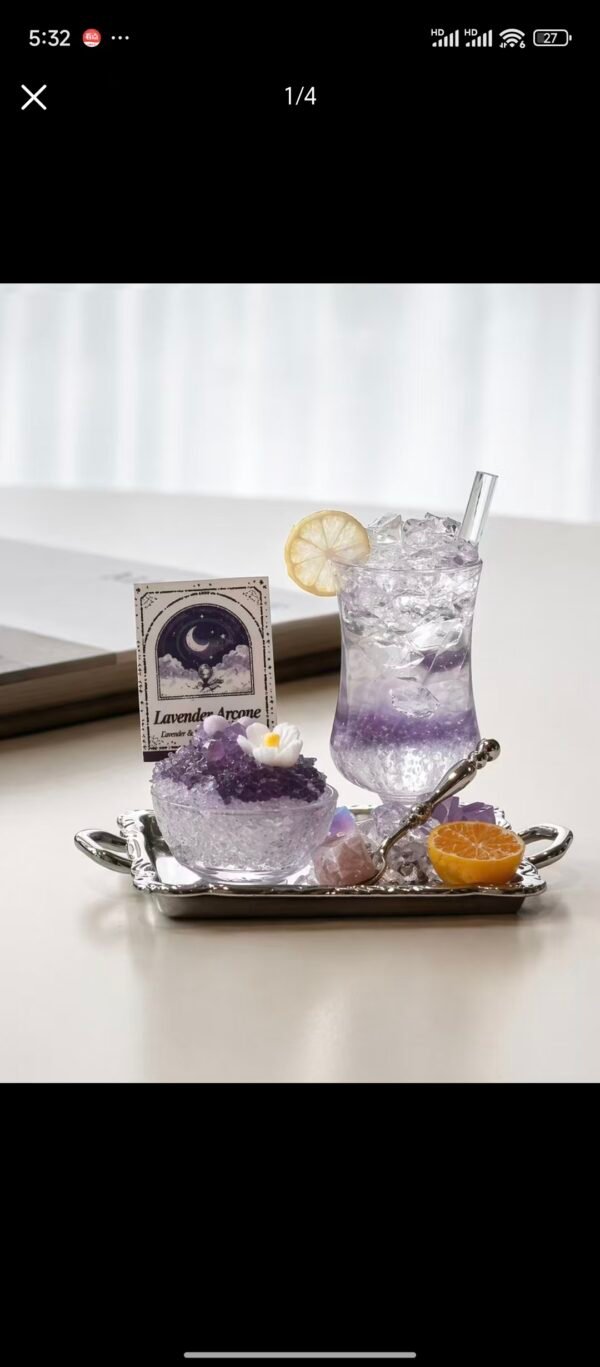 Pastel Whisper Sparkling Soda & Shaved Ice Set (Non-Edible)