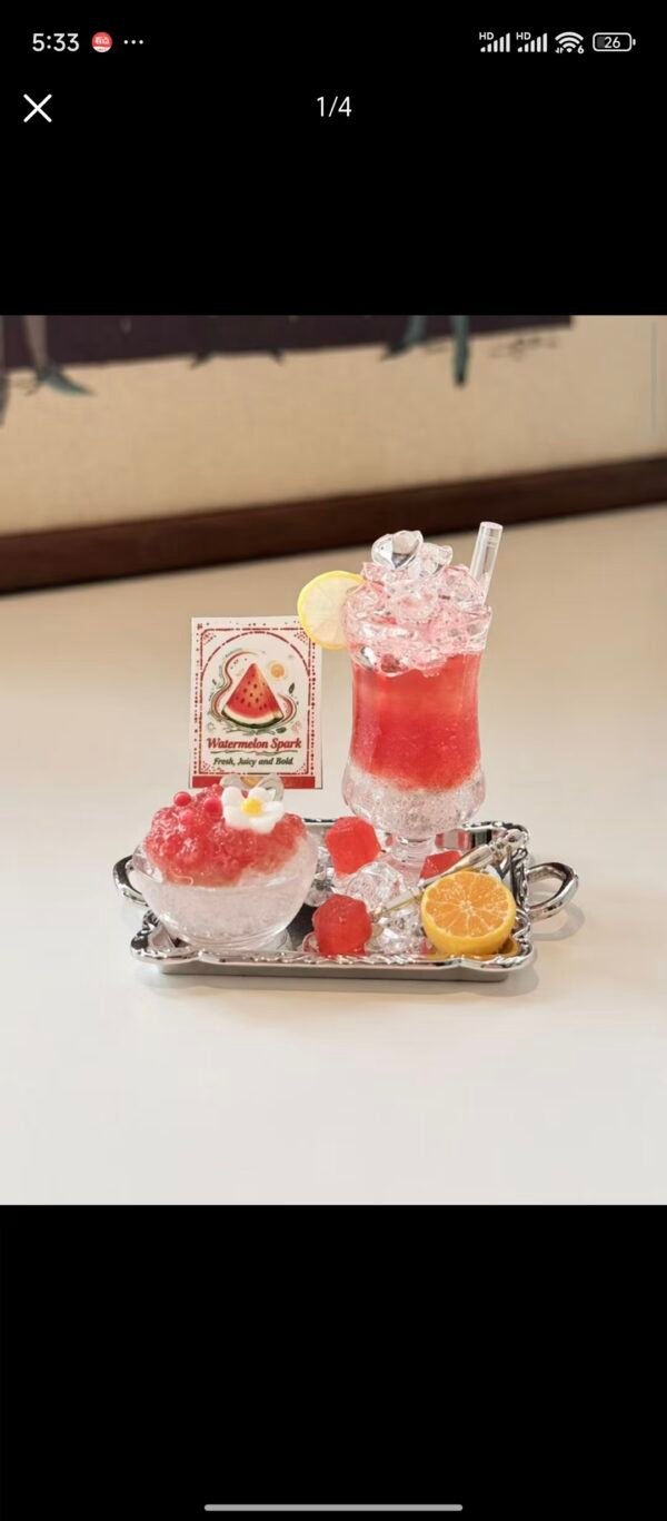 Pastel Whisper Sparkling Soda & Shaved Ice Set (Non-Edible)