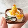 Handmade Miniature Dessert - Tropical Mango Bliss Jelly Cup (Non-Edible)