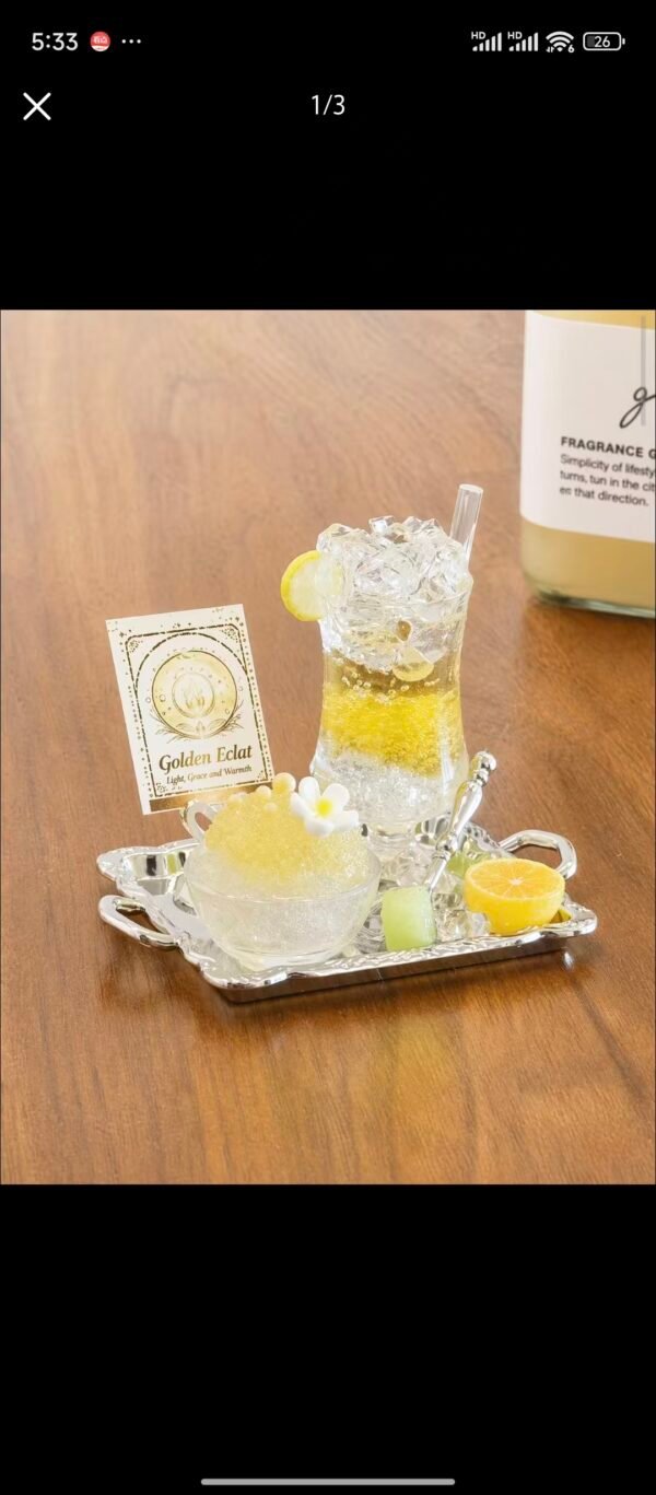 Pastel Whisper Sparkling Soda & Shaved Ice Set (Non-Edible)