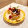 Handmade Miniature Dessert - Cozy Autumn Chestnut Waffle (Non-Edible)