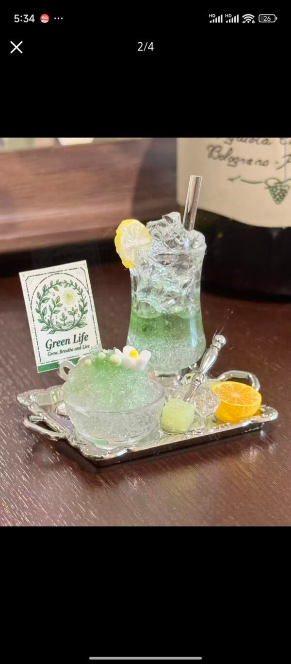Pastel Whisper Sparkling Soda & Shaved Ice Set (Non-Edible)