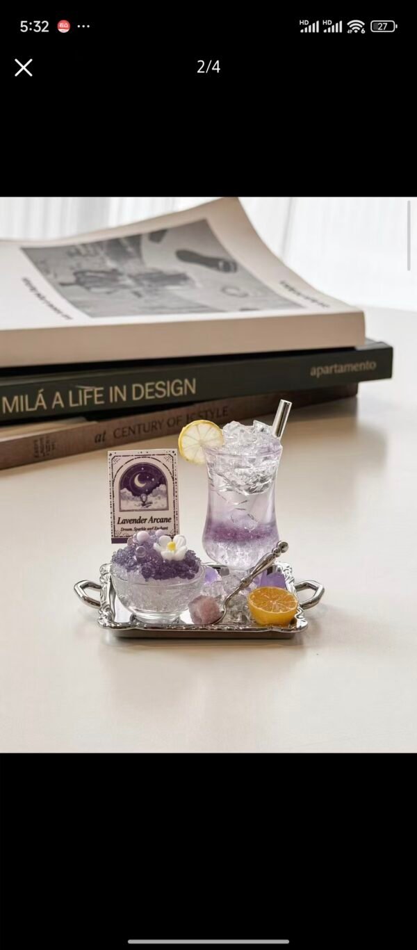 Pastel Whisper Sparkling Soda & Shaved Ice Set (Non-Edible)