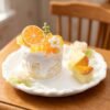 Handmade Miniature Dessert —Sun-Kissed Citrus Pancake Platter (Non-Edible)